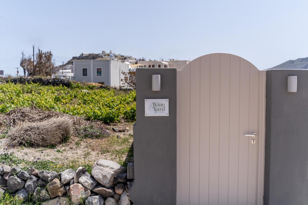 Wine And Yard Caves Hotel Pýrgos Buitenkant foto